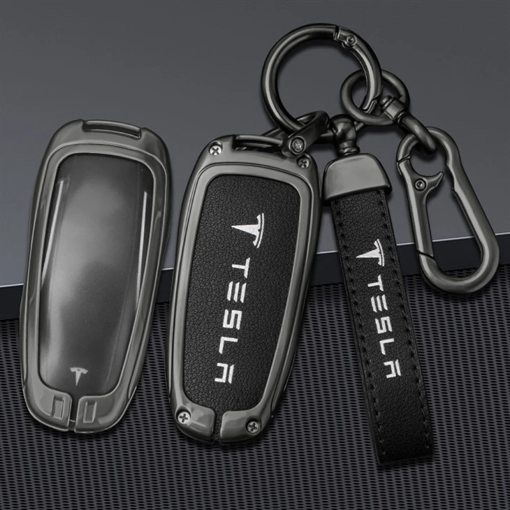 Tesla Model S Leather Key Fob Cover